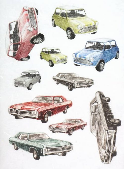 Rice Paper - Veteran American and Mini Cars