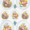 A/4 Decoupage Rice Paper Easter Eggs