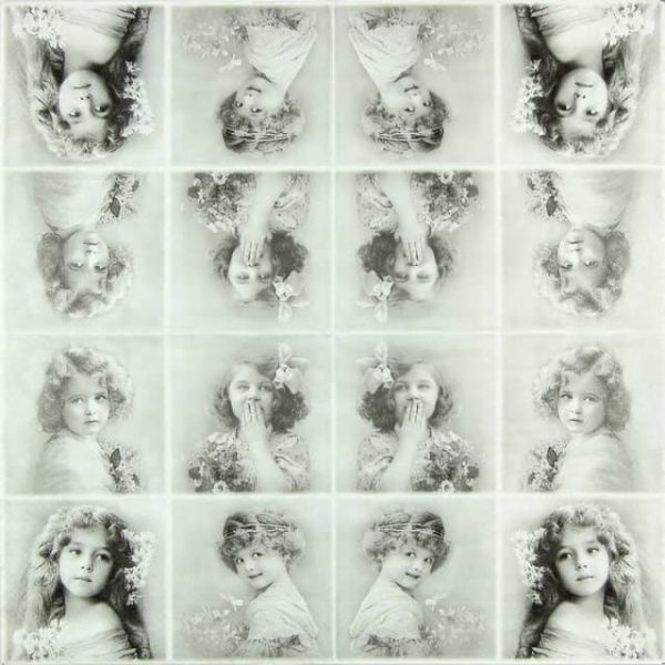 Paper Napkin - Four Flower Girls - Image 2