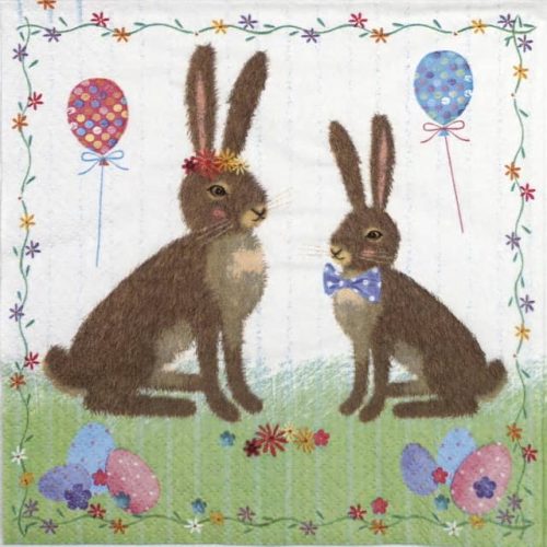 Paper Napkin - Easter party