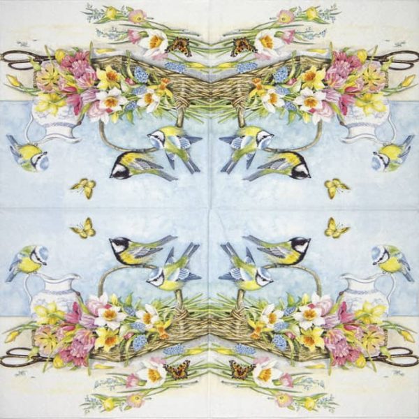 Lunch Napkins (20) - Cesto di Fiori