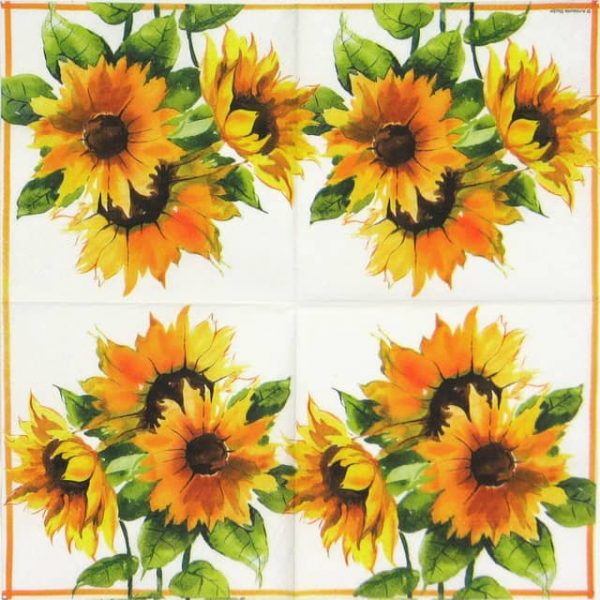 Cocktail Napkin - Girasoli