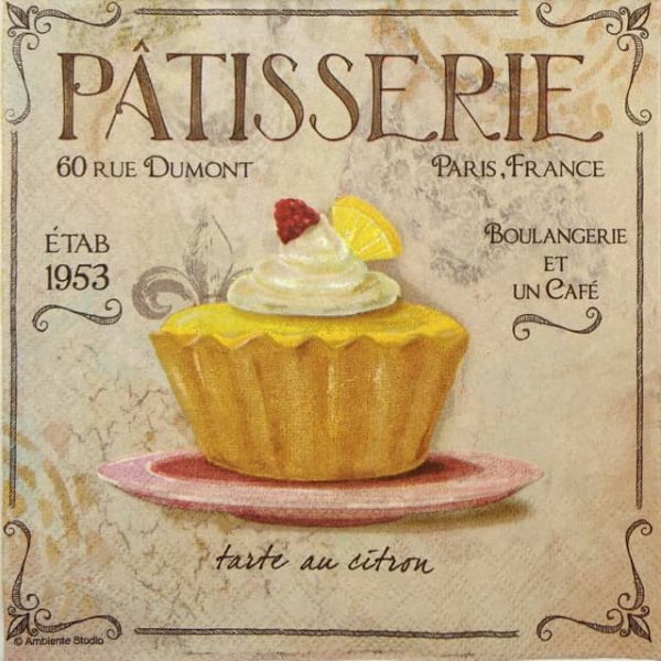 Paper Napkin - Patisserie