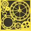 Stencil_ITD_ST00071B_Clock and Gears