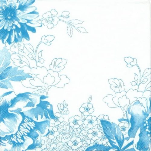 Lunch Napkins (20) - Cosy Blue