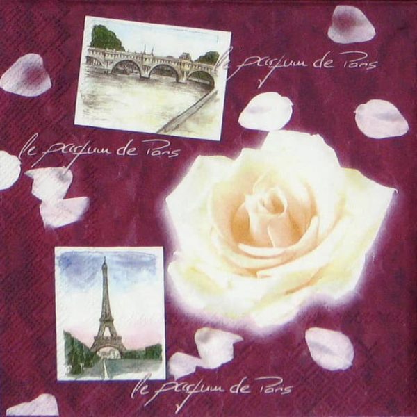 Paper Napkin - Paris