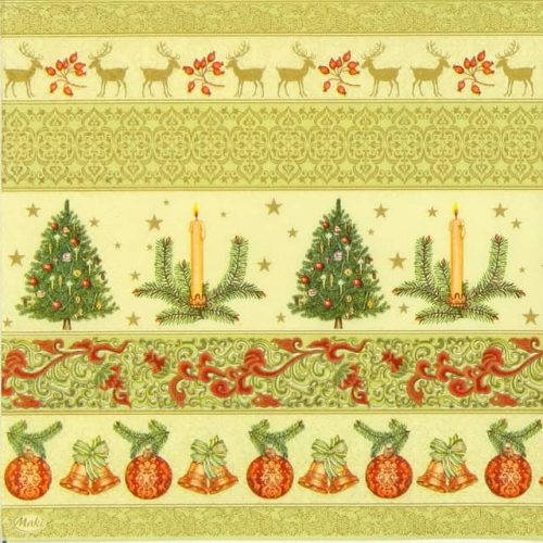Lunch Napkins (20) - Christmas Ornaments