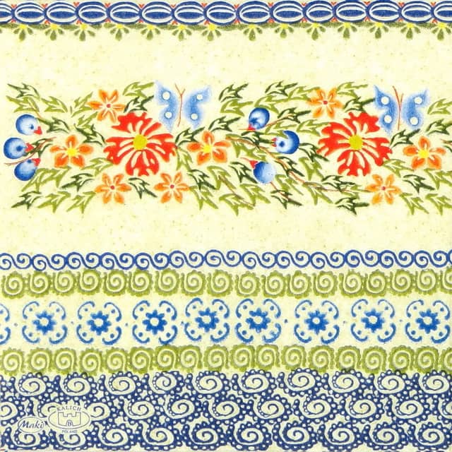 Paper Napkin - Muster Blumen_Maki_SLOG021601