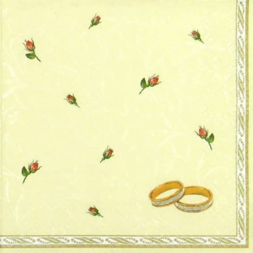 Paper Napkin - Wedding Day