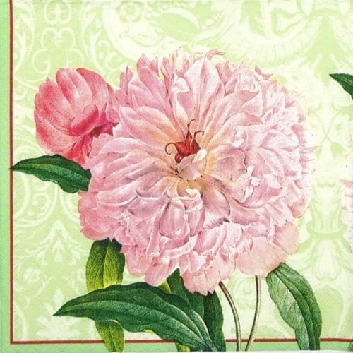 Paper Napkin - Farmer's Rose green