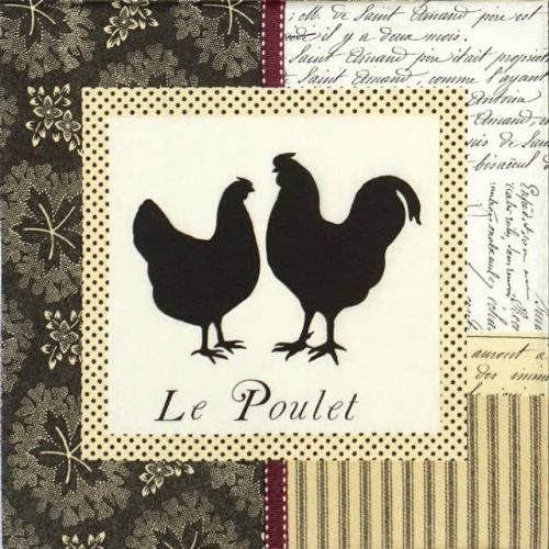 Paper Napkin - Le Poulet