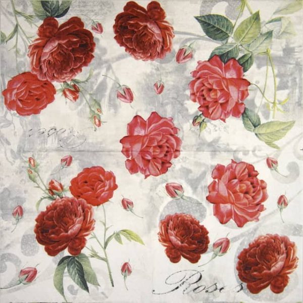 Paper Napkin - Rose Garden