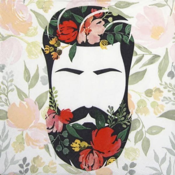 Lunch Napkins (20) - Beard n flowers