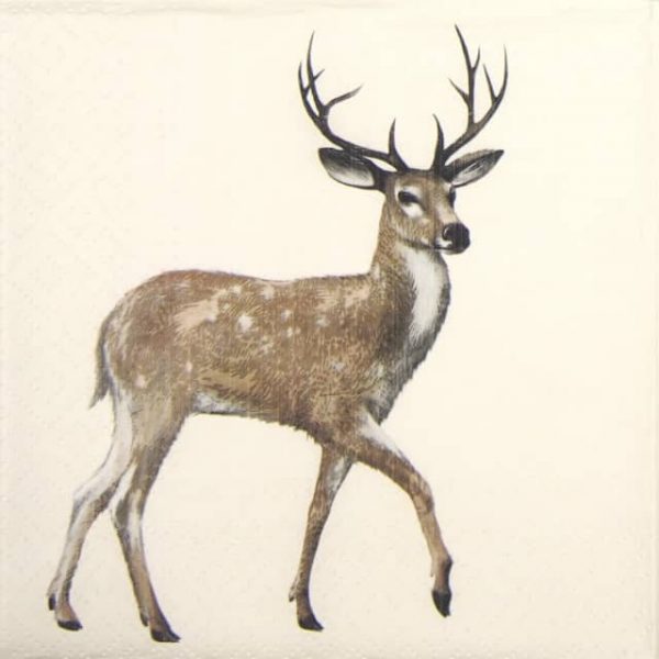 Paper Napkin - Walking Deer