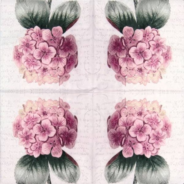 Paper Napkin - Hortensia