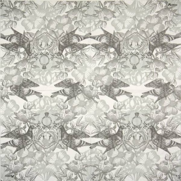 Paper Napkin - Julietta grey