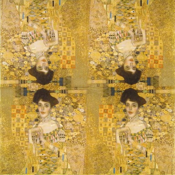 Paper Napkin - Klimt:The Portrait of Adele