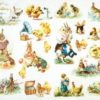 Rice Paper - Happy Easter- Vintage small