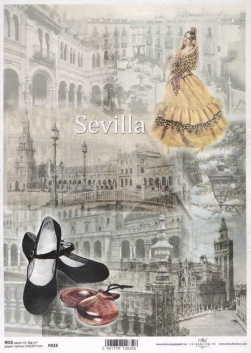 Rice Paper - Sevilla Scene