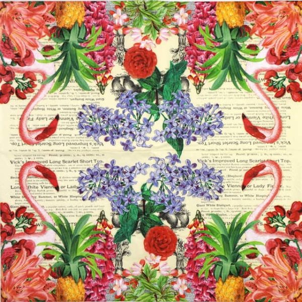 Lunch Napkins (20) - Tropical Garden