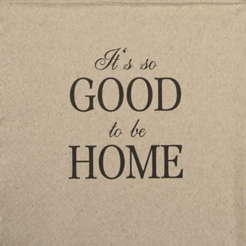 Paper Napkin - We Care Good to be Home