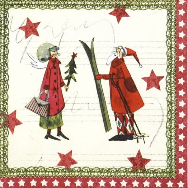 Lunch Napkins (20) - Silke Leffler: Christmas Magic