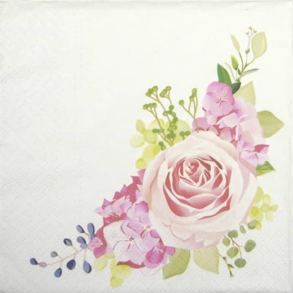 Paper Napkin - Nostalgic Rose