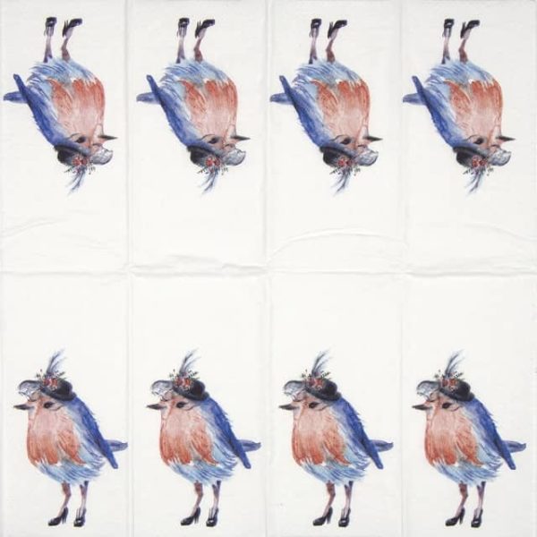 Handkerchiefs - Garden Party Bird