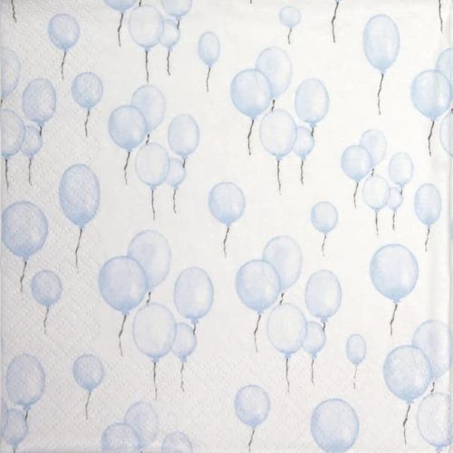 Paper Napkin - Petit Ballons bleu