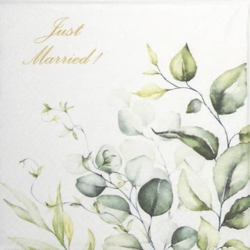 Lunch Napkins (20) - Romantic Marriage