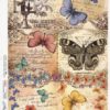 Rice Paper - Postcard Butterflies - 0122