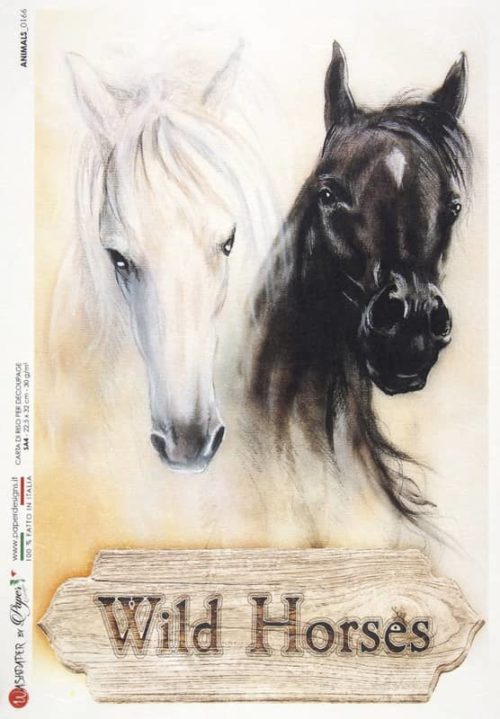 Rice Paper - Wild Horses - 0166