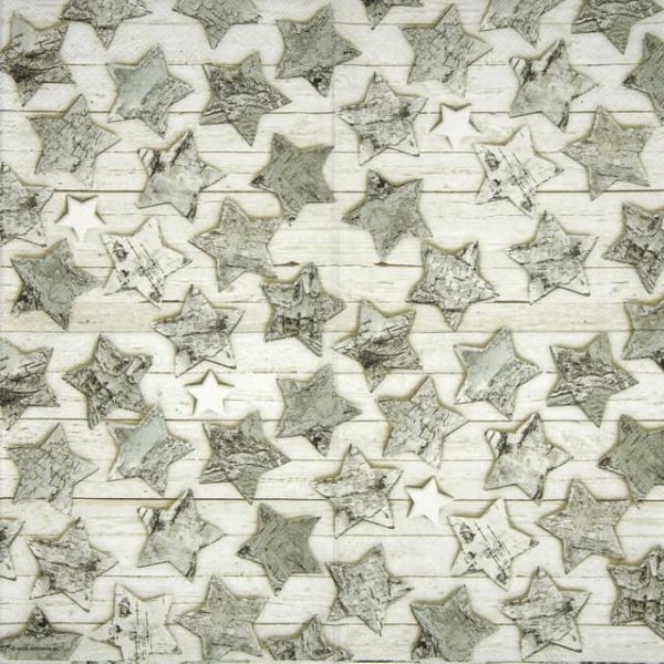 Paper Napkin - Birch Stars