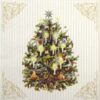 Cocktail Napkins (20) - X-Mas Tree Cream