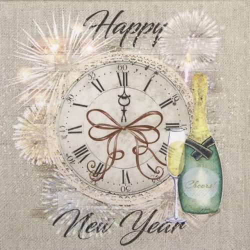 Lunch Napkins (20) - Happy New Year