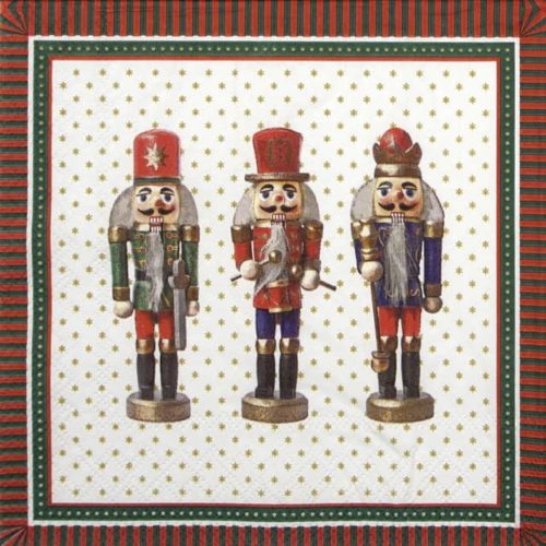 Lunch Napkins (20) - Three Nutcrackers