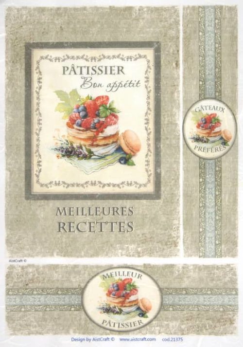 Rice Paper - Pattisier beige