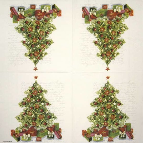 Paper Napkin - Christmas Tree