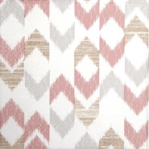 Lunch Napkins (20) - Bamboo ikat rose