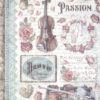 Rice Paper - Passion music - DFSA4621 - Stamperia