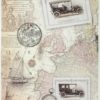 Rice Paper A/3 - Vintage Europa Map