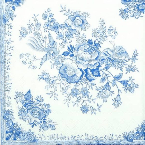 Paper Napkin - Asiatic Pheasant Blue