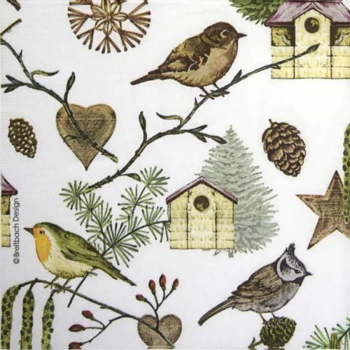 Paper Napkin - Breitbach: Bird Land