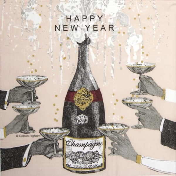 Paper Napkin - Carson Higham: New Year