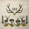 Lunch Napkins (20) - Ute Krause: Wild