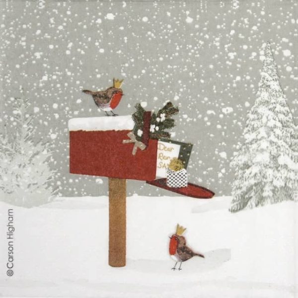 Paper Napkin - Carson Higham: Winter Mail