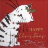 Paper Napkin - Carson Higham: X-mas Cat