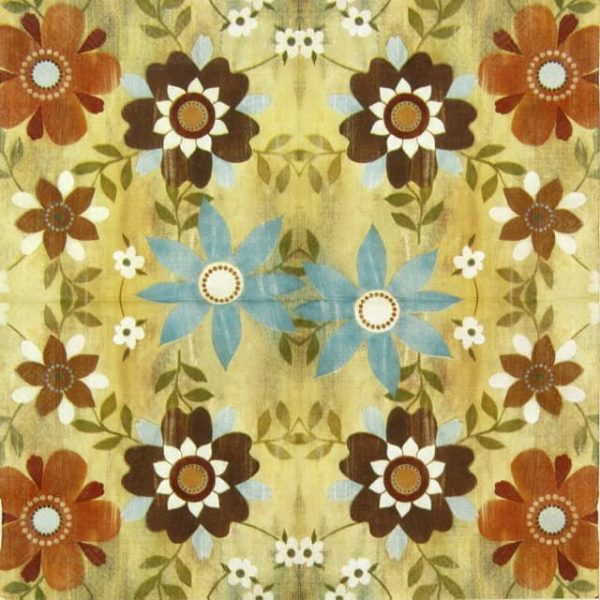 Paper Napkin - Flower Carpet
