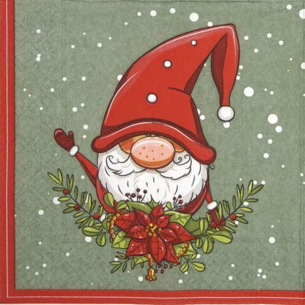 Paper Napkin - Tomte