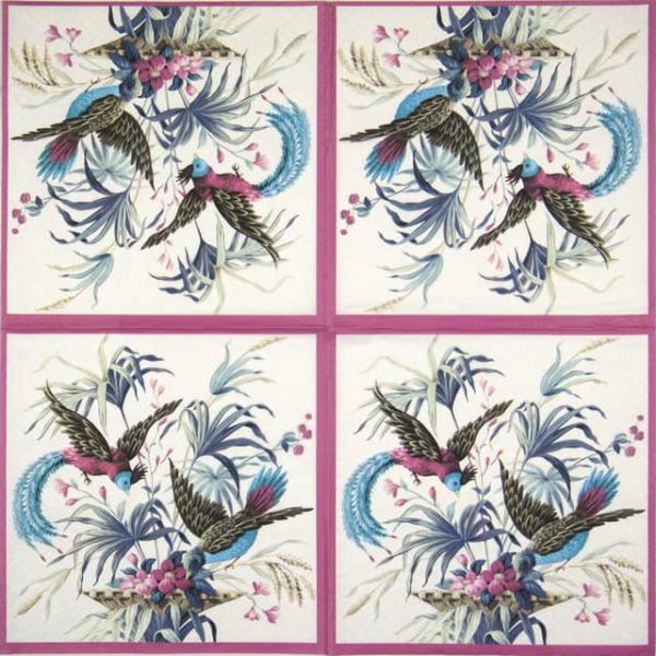 Paper Napkin - Birds of Eden - Image 2